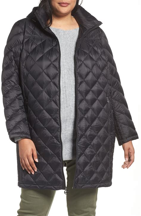 michael kors puffer coat large|Michael Kors packable down fill.